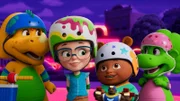 v.li.: Billy, Vivie, David, Baby Bop