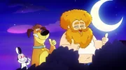 v.li.: Bunnicula, Harold, Patches the Weredude