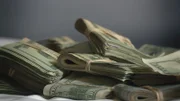 BOSTON, MASS.- wads of cash.