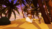 Garfield, Odie und Squeak begeben sich auf Schatzsuche.