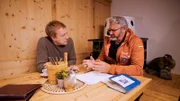 Max Müller im Gespräch mit Peter Spielmann vom Österreichischen Alpenverein.