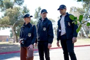 (v.l.n.r.) Ellie Bishop (Emily Wickersham); Timothy McGee (Sean Murray); Nick Torres (Wilmer Valderrama)