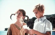 Inger Nilsson (Pippi Langstrumpf), Pär Sundberg (Tommy).