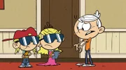 L-R: Lana, Lola, Lincoln