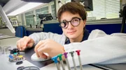 Fabain Kappeler in der Schnupperlehre