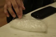 TEXAS- TEXAS - Meth trafficker 'D-Boy's' bag of meth.