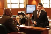 LAW & ORDER: LA -- "Carthay Circle" Episode 110 -- Pictured: (l-r) Charles Dutton als Reverend Davison, Alfred Molina als Deputy D.A. Ricardo Morales.