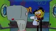 L-R: Pearl, SpongeBob