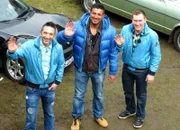 Die Trödelprofis Mauro Corradino (li.), Sükrü Pehlivan (Mitte) und Otto Schulte