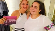 Kandidatin Eveline (r.) mit ihrer Shoppingbegleitung Mirela