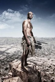 Ed Stafford in Fresh Water Cove about 2650 km north of Perth in Western Australia. Ed Stafford spent 10 days shooting his Naked Survivor Australian Episode.