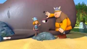 Der Wal muss zurück ins Wasser. Aber wie?