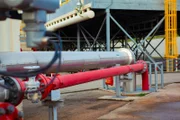In dieser Geothermieanlage in Insheim, Rheinland-Pfalz, wird Thermalwasser aus dem Oberrheingraben nach oben gepumpt – darin aufgelöst: 200 Milligramm Lithium pro Liter.