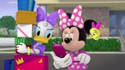 L-R: Daisy Duck, Minnie Mouse, Cuckoo-Loca