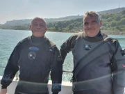Ross Kemp (l.)