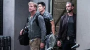 V.l.: Dominique Luca (Kenny Johnson), Victor Tan (David Lim) und David "Deacon" Kay (Jay Harrington)