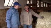 Bauer Harald Willingshofer mit Vater Reinhold Willingshofer vulgo. Unterer Pöllabauer.