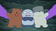 v.li.: Baby Grizz, Baby Panda, Baby Ice Bear