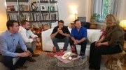 V.l.: Nico, Christian, Marko, Marco und Gastgeberin Corinna