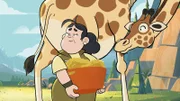 Die Giraffe Nala ist kurz davor ein Junges zu bekommen, und Taylor möchte unbedingt bei der Geburt dabei sein.