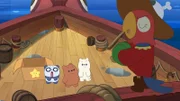 v.li.: Baby Panda, Baby Grizzly, Baby Ice Bear, Pirate Parrot Polly.