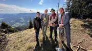 Dominik Glöbl (links) mit dem Trio Wieder, Gansch & Paul.
