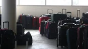 Picture Shows: collection of baggage.