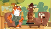 Als Mitglied im "Krumme-Kralle-Club" zählt der Tiger zu den Verdächtigen.