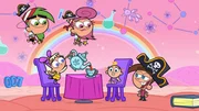 L-R: Cosmo, Chloe, Wanda, Jimmy