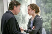 LIE TO ME: Lightman (Tim Roth, L) comforts his daughter Emily (guest star Hayley McFarland, R) after a terrorist bombing in the LIE TO ME season finale episode "Sacrifice" airing Wednesday, May 13 (8:00-9:00 PM ET/PT) on FOX. ©2009 Fox Broadcasting Co. Cr: Isabella Vosmikova/FOX