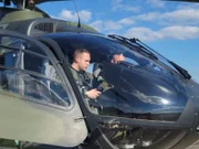 Lennard vor seinem Instrumentenflug