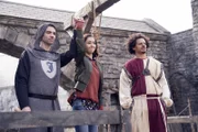 (v.l.n.r.) Josh Greenberg (Jay Baruchel); Lucy (Katie Findlay); Mike (Eric Andre)