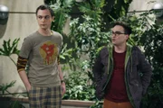 Die begnadeten Physiker Leonard (Johnny Galecki, r.) und Sheldon (Jim Parsons, l.), die sich eine Wohnung teilen, bewegen sich so sehr in der Welt der Quantenphysik, dass sie an der realen Welt ein wenig vorbeileben. Bis eines Tages Penny in die Nachbarwohnung einzieht ...