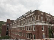 The Majestic Hotel Spa and Bathhouse as seen from an adjacent roof.