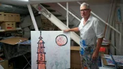 Frank Bürmann aus dem Portugiesenviertel kleckst und klotzt zugleich.