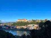 Blick auf Burghausen.