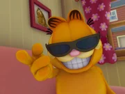 Garfield schlägt Sir Leo vor, eine Zeit lang für ihn einzuspringen, schließlich sehen sich er und der große Star zum Verwechseln ähnlich.