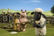Aus Spiel wird Ernst: Shaun möchte die Schweine unbedingt besiegen.