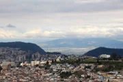Blick über das historische Zentrum von Quito.