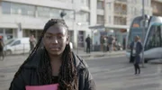 Naye auf dem Weg zum Radiosender France Inter.