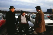 Von links: Hilz (Walter Fritz), Kwoka (Gustl Bayrhammer) und Konrad (Gerd Fitz).