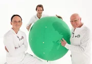 Aart Gisolf (rechts) mit seinen Studiokollegen Oliver Sandrock (Mitte) und Axel Wagner (links).