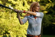 Bella Jung (Andrea Sawatzki) in Verbindung mit der Sendung.