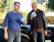 Special Agent G. Callen (Chris O'Donnell); Special Agent Sam Hanna (LL Cool J)