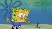 L-R: SpongeBob, Plankton
