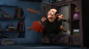 Gargamel wird von seinem eigenen Zauber bedroht.