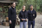 (v.l.n.r.) Timothy McGee (Sean Murray); Ellie Bishop (Emily Wickersham); Nick Torres (Wilmer Valderrama)