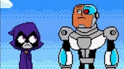 v.li.: Raven, Cyborg