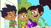 v.li.: Sammy, Raj, Malini
