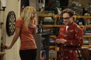 Langsam wird Leonard (Johnny Galecki, r.) klar, was er mit seiner Lüge Penny (Kaley Cuoco, l.) angetan hat ...